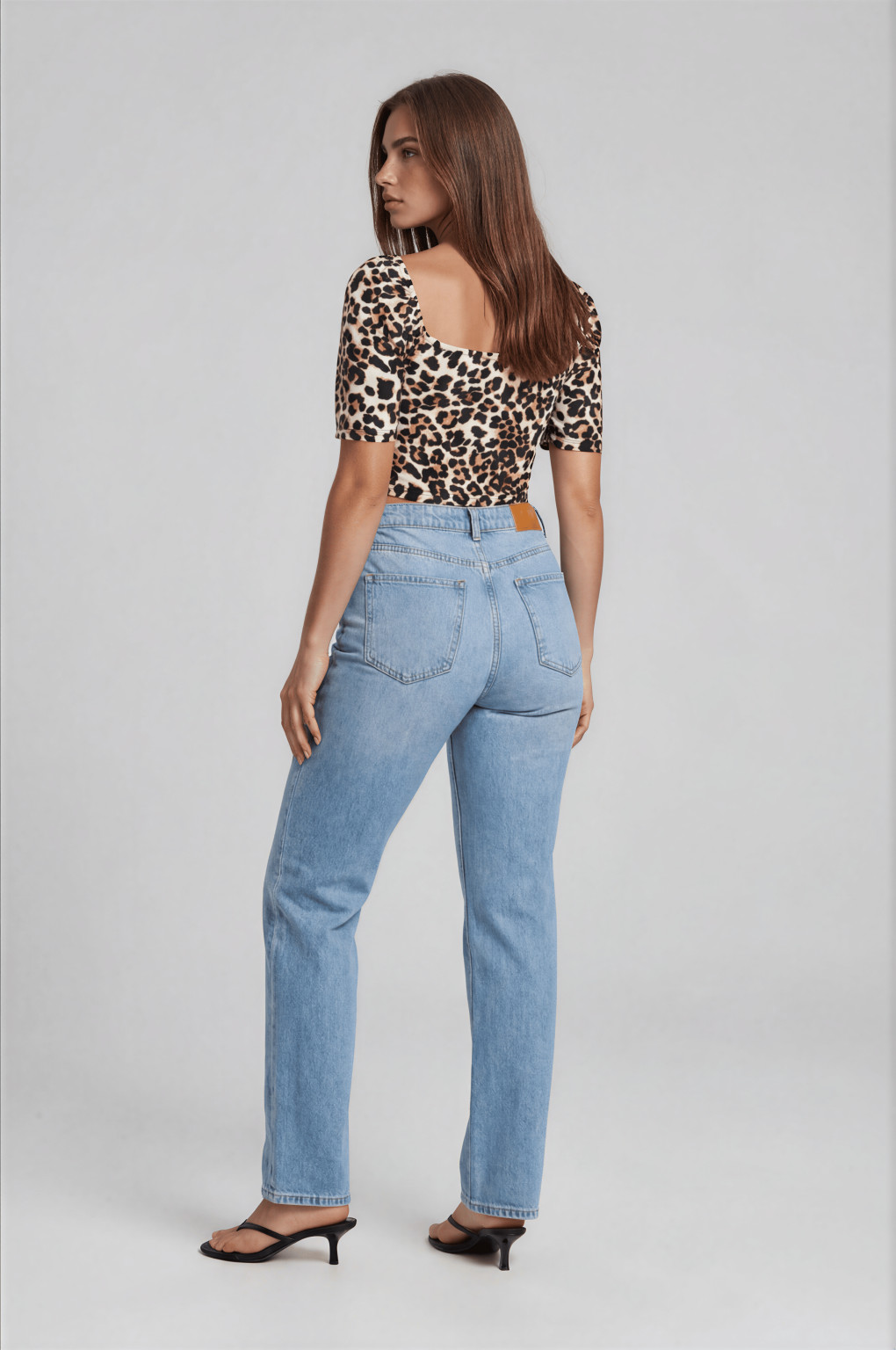 top animal print wstawki