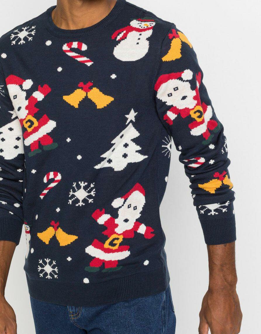 SWETER MĘSKI Z NADRUKIEM 