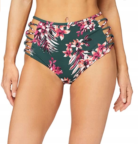 DÓŁ OD BIKINI WZÓR KWIATY 