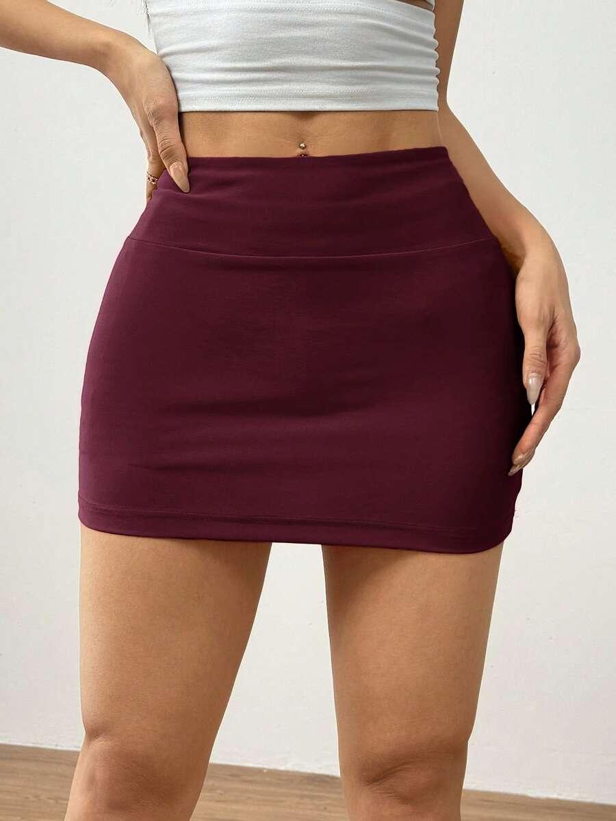 BORDOWA MINI SPÓDNICA
