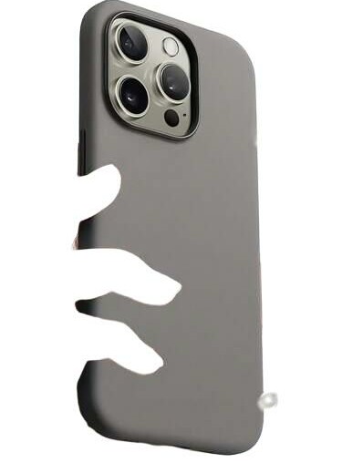 SZARE ETUI NA TELEFON IPHONE