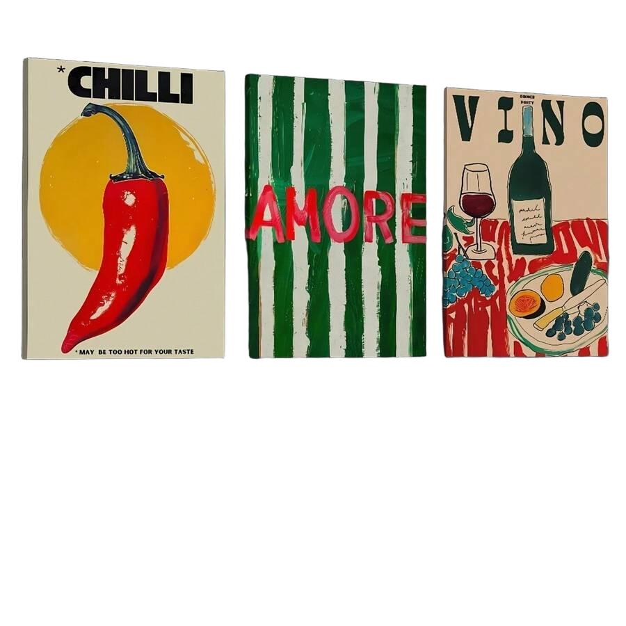 plakat dekoracja 3-pack 