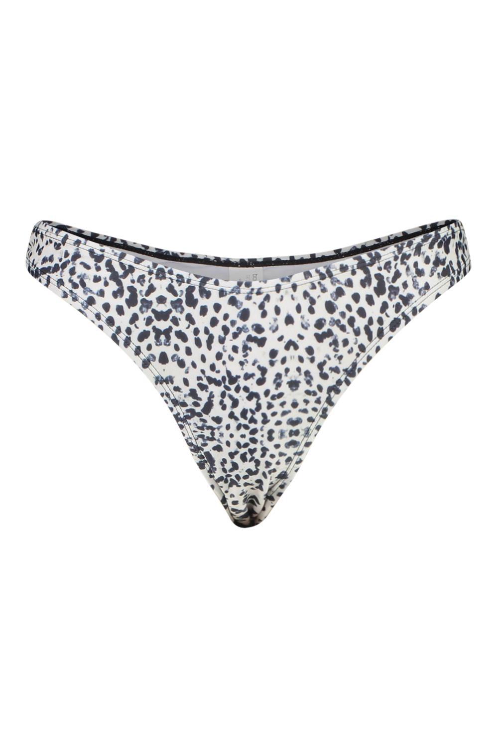 DÓŁ BIKINI ANIMAL PRINT