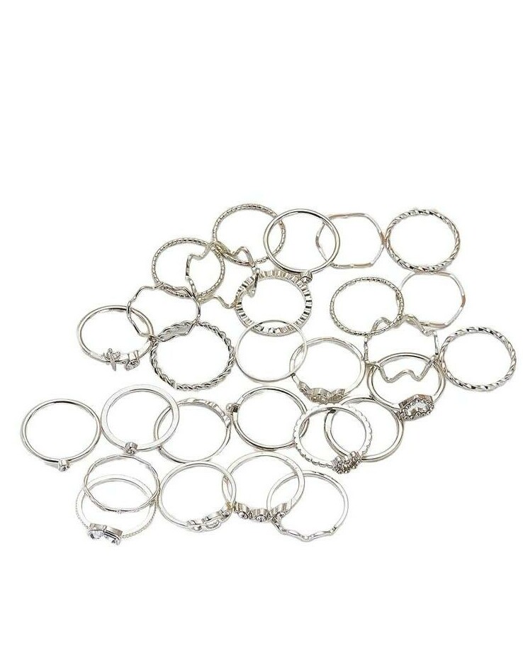 ZESTAW PIERŚCIONKÓW 10-PACK
