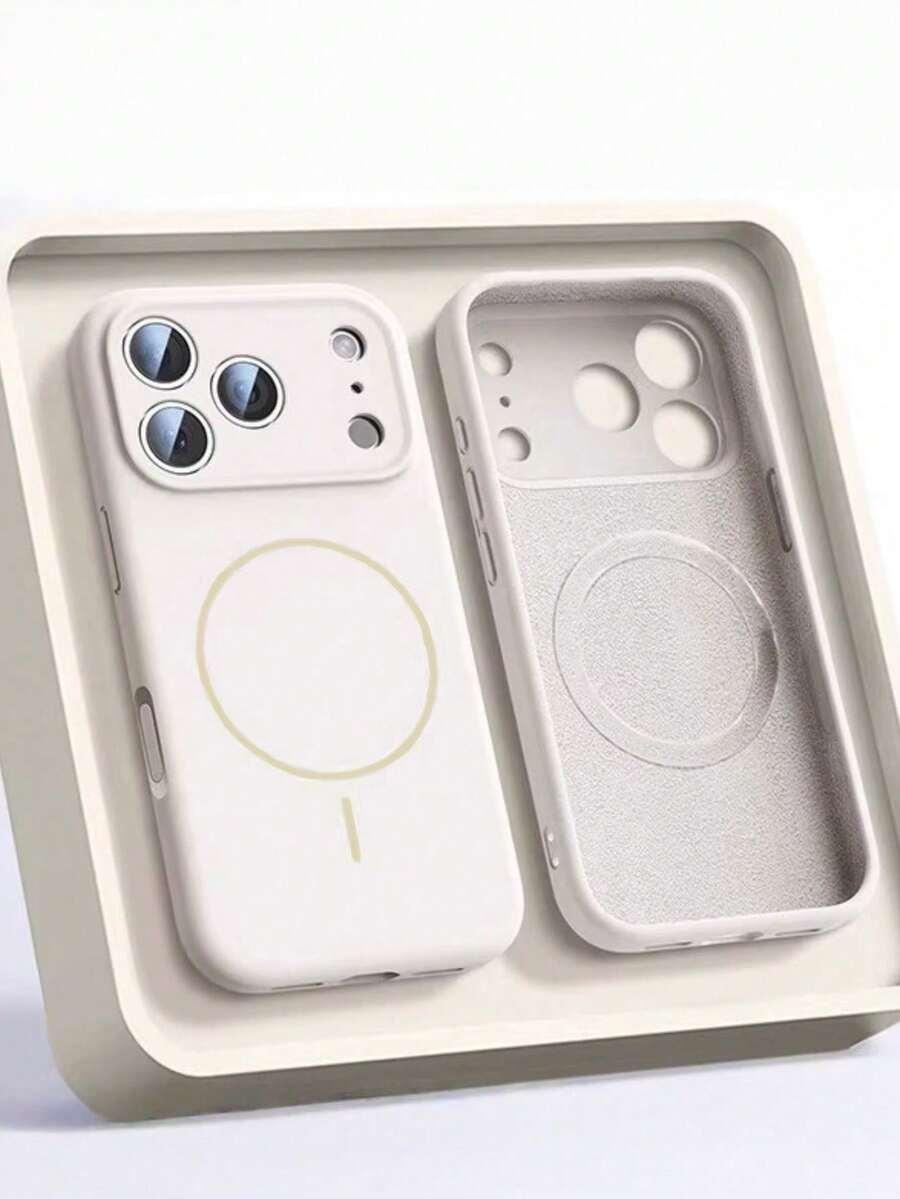 beżowe etui na telefon iphone 16 pro