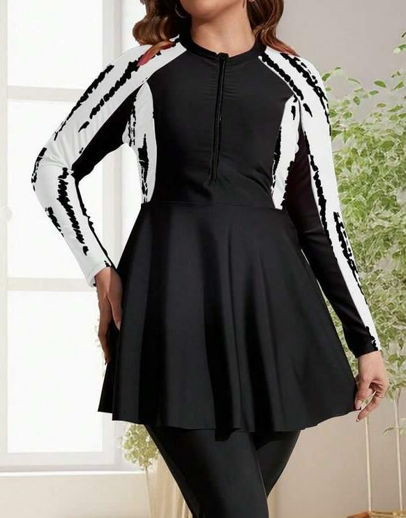 góra od stroju kąpielowego tankini burkini