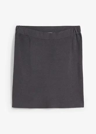 SPÓDNICA PLUS SIZE PRZED KOLANO 