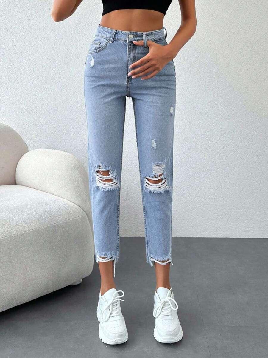 SPODNIE JEANS ROZCIĘCIA