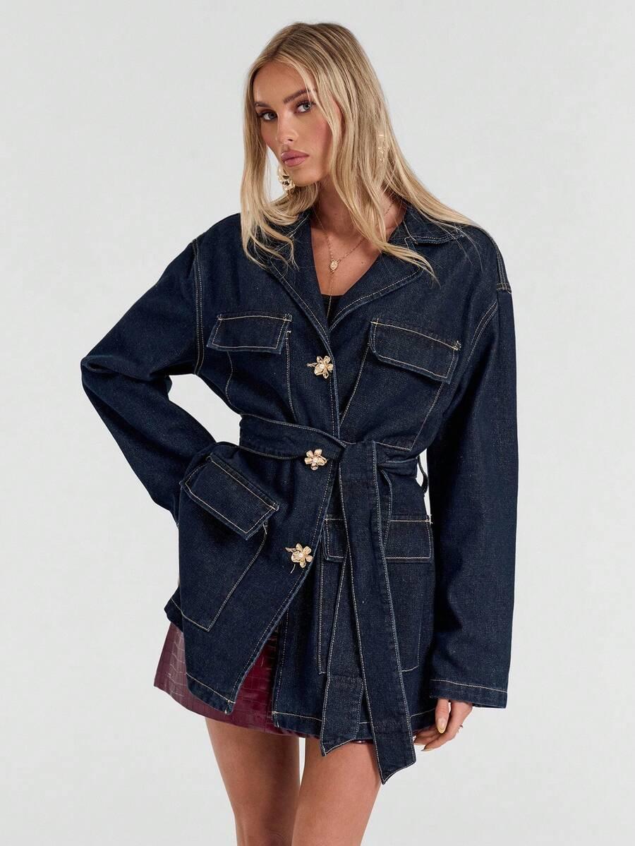 KURTKA DŁUGI RĘKAW JEANS