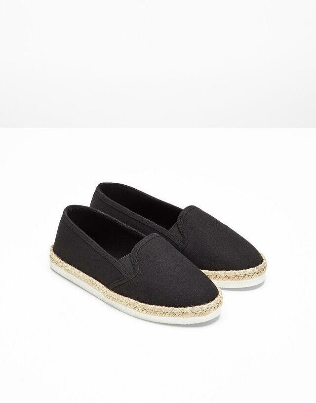 ESPADRYLE DAMSKIE NA PŁASKIEJ PODESZWIE