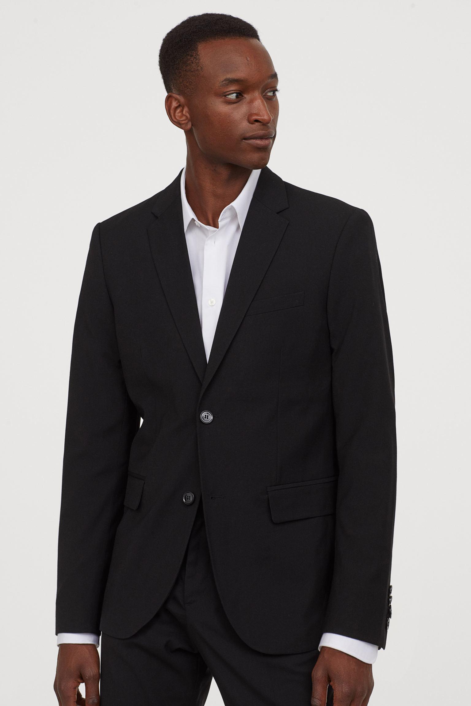 czarna elegancka marynarka