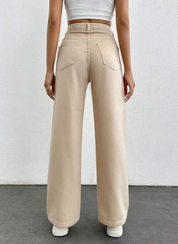 SPODNIE JEANS WYSOKI STAN