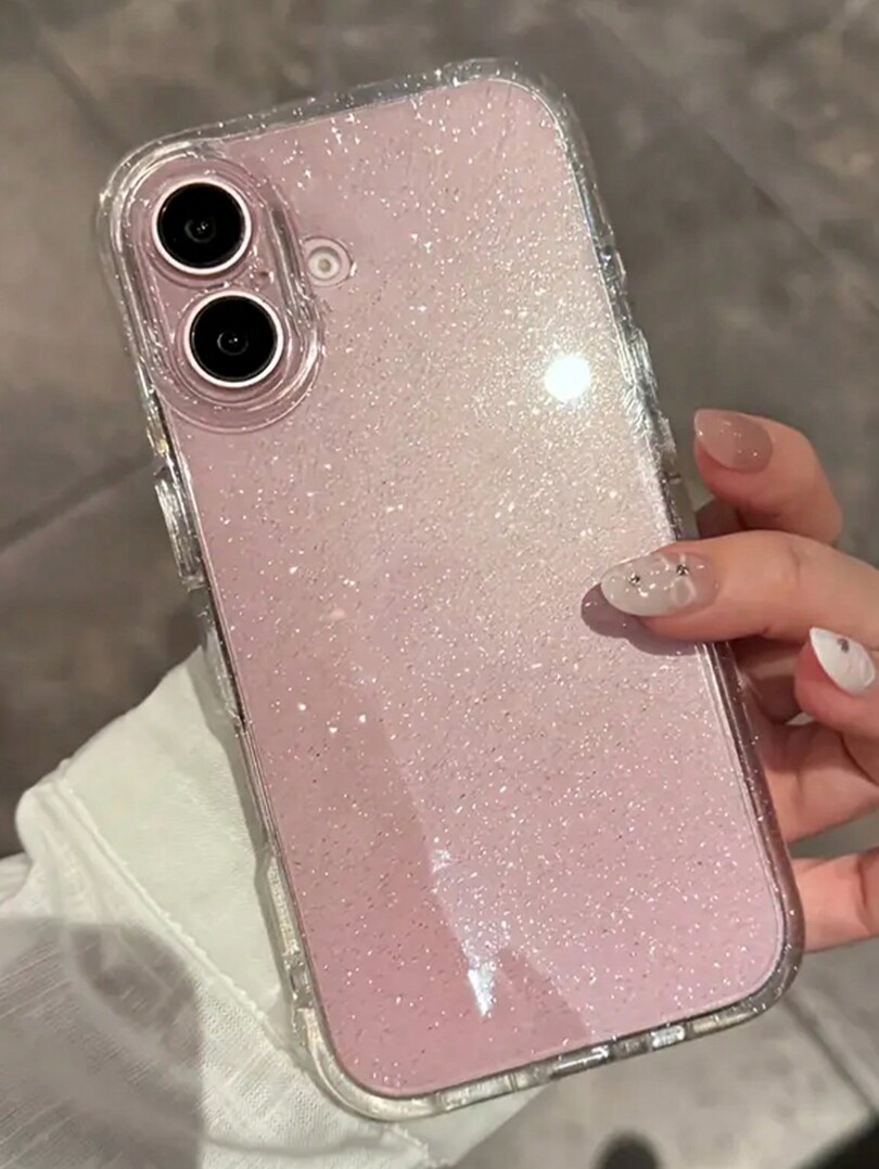 PRZEZROCZYSTE ETUI NA TELEFON BŁYSK IPHONE 15
