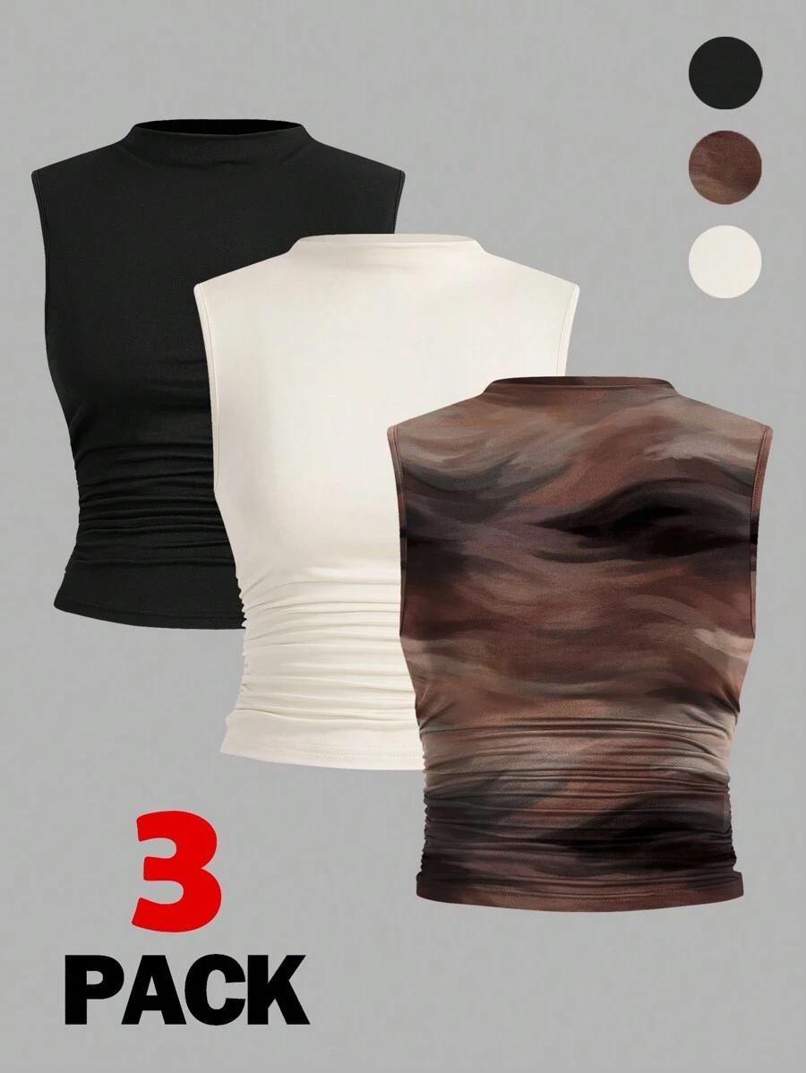TOP BEZ RĘKAWÓW 3-PACK