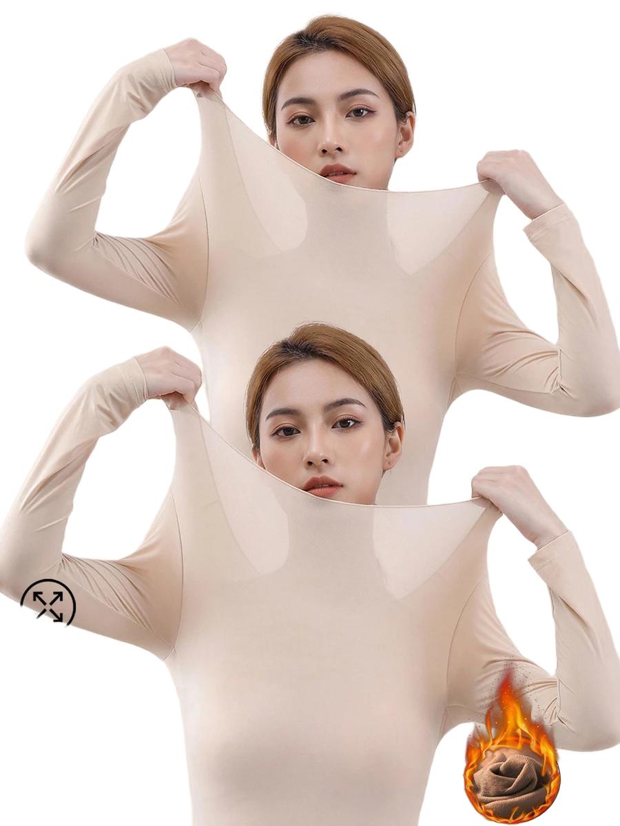 beżowa bluzka 2-pack