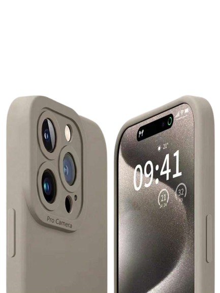SZARE ETUI NA TELEFON IPHONE 13