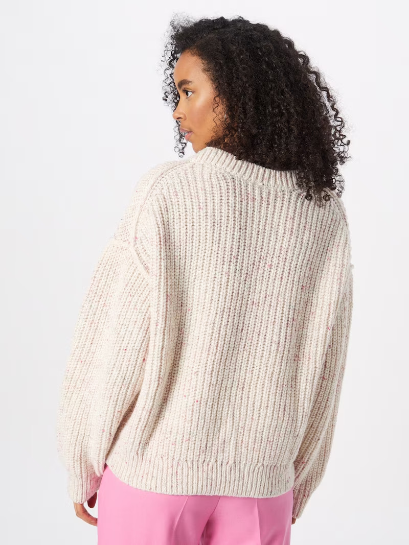 SWETER WEŁNA V-NECK