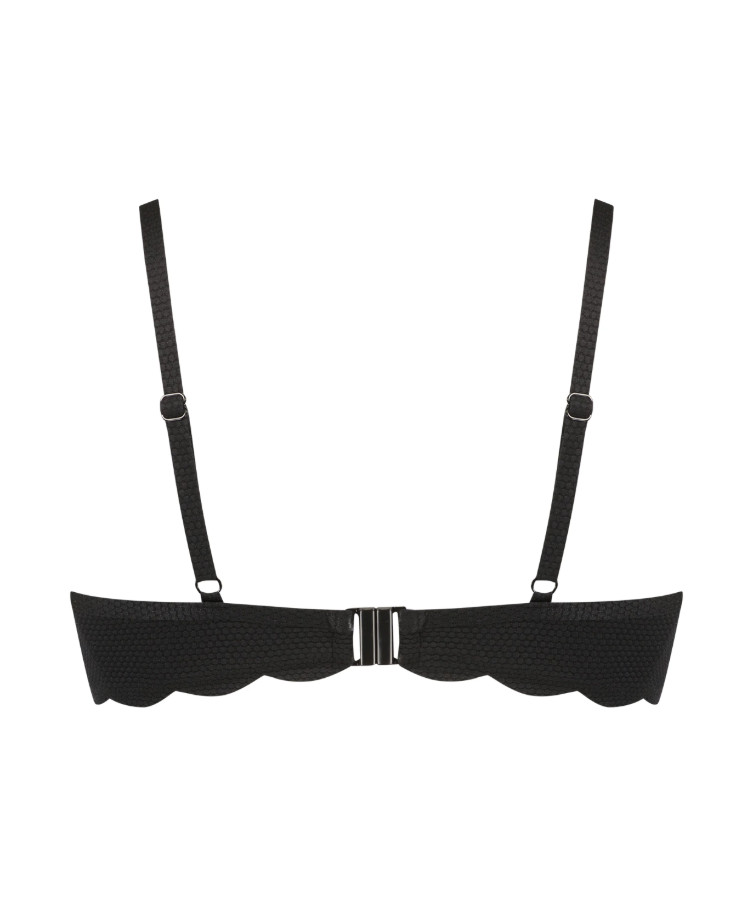 czarna góra od bikini tekstura