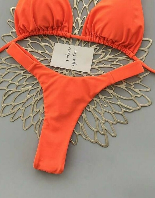 POMARAŃCZOWY dół od bikini
