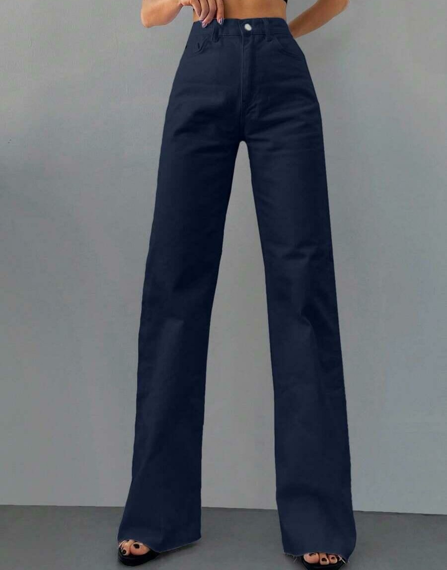 SPODNIE JEANS PROSTA NOGAWKA