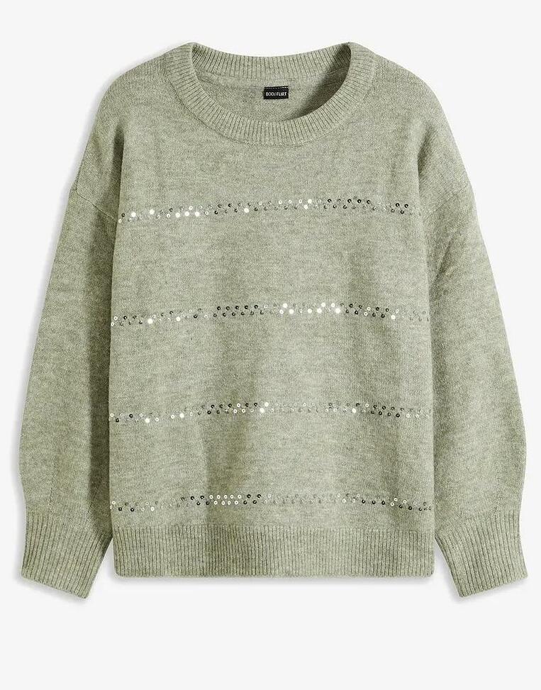 SWETER Z CEKINAMI