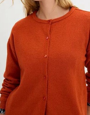 CIENKI SWETER ROZPINANY