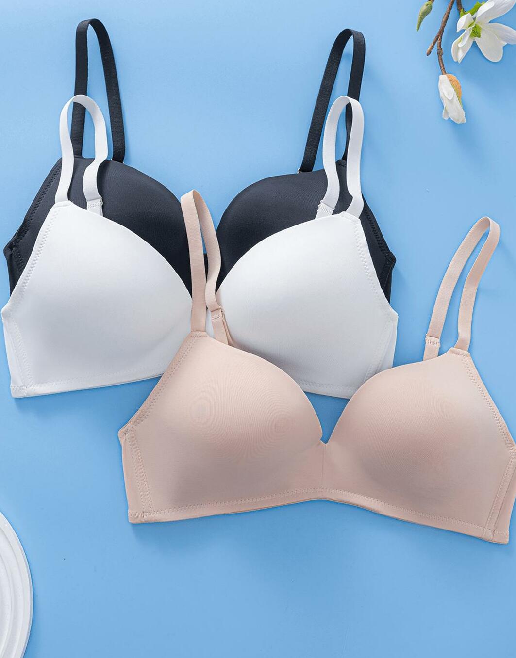 MIĘKKI BIUSTONOSZ 3-PACK