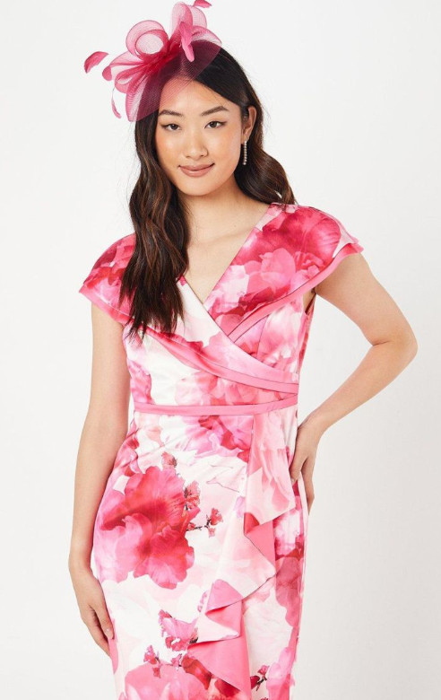 MIDI SUKIENKA V-NECK
