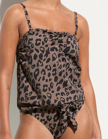 TANKINI 2-CZĘŚCIOWE W PANTERKĘ