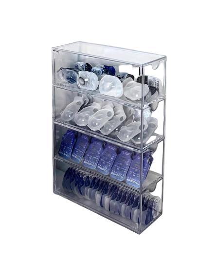 PRZEZROCZYSTY ORGANIZER na kosmetyki