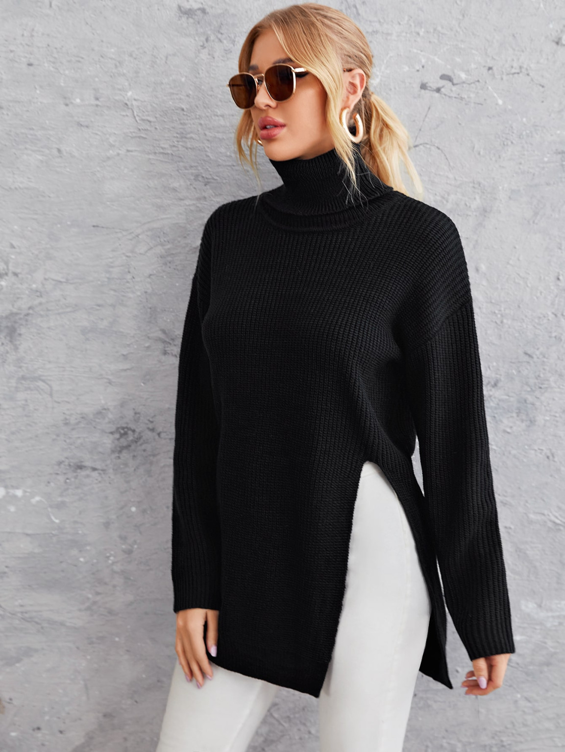 SWETER GOLF ROZCIĘCIE