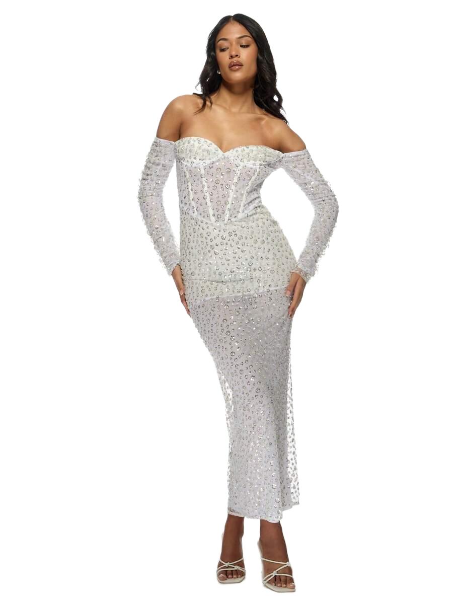 ELEGANCKA MAXI SUKIENKA 