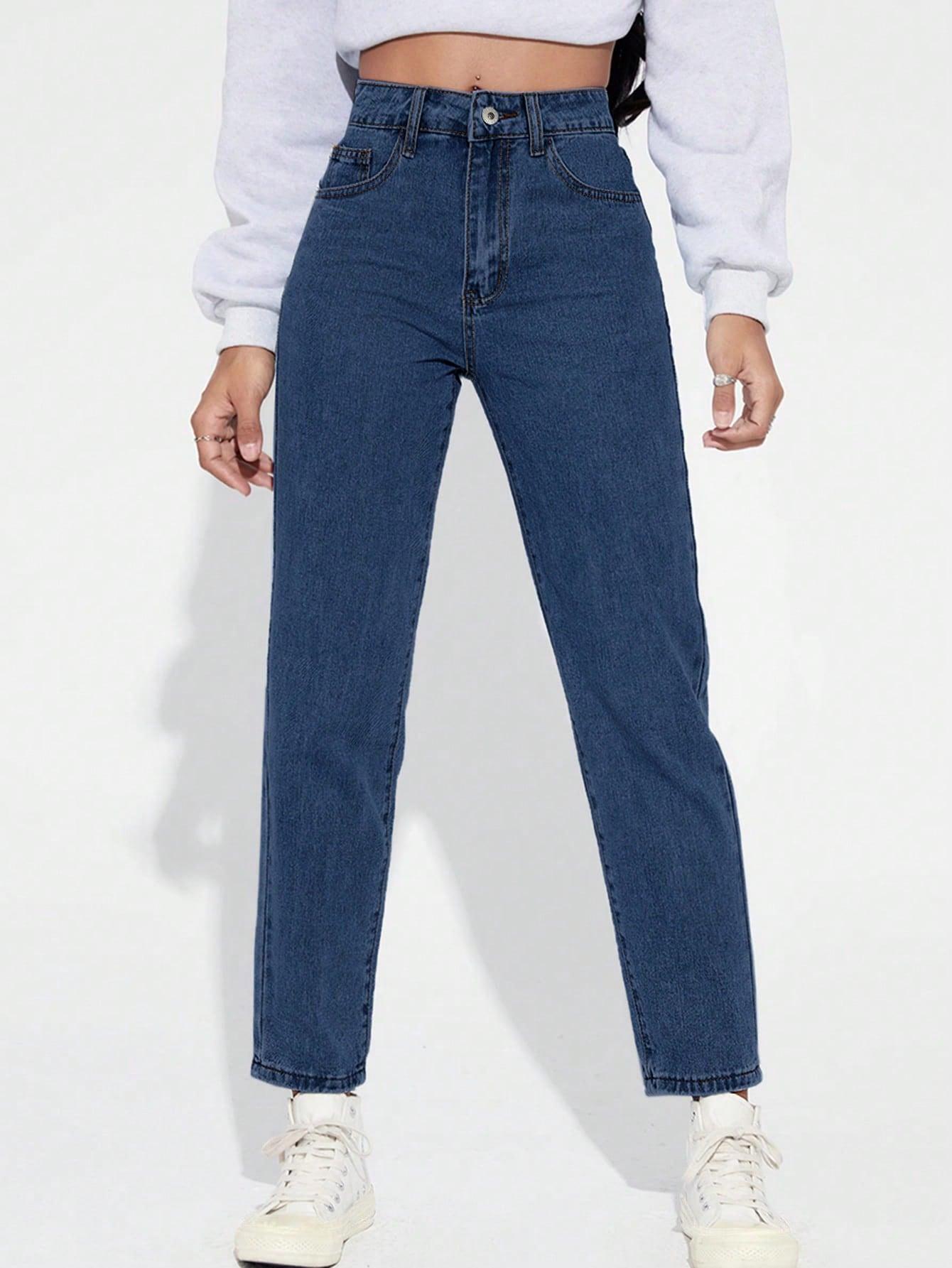 SPODNIE JEANS WYSOKI STAN 