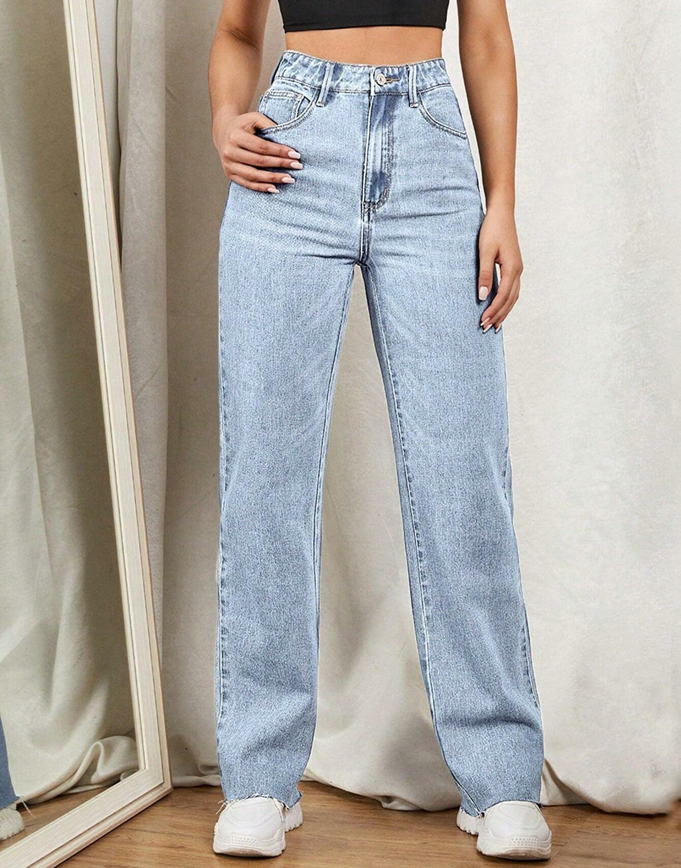 NIEBIESKIE SPODNIE JEANS 