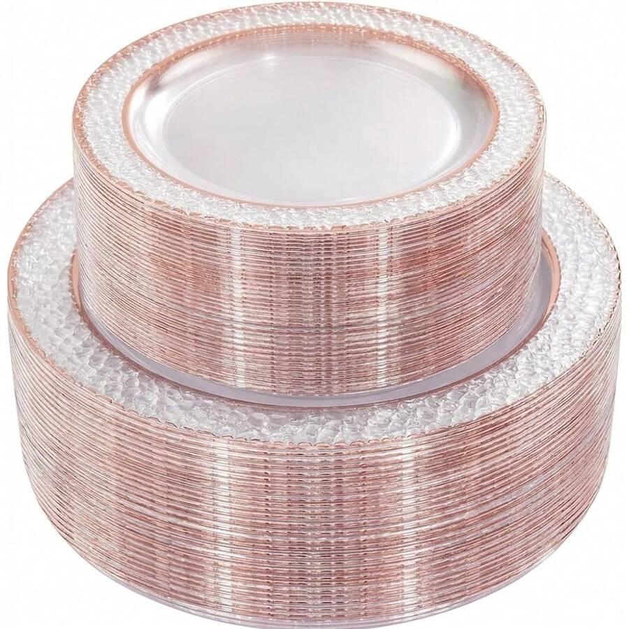 ZESTAW PLASTIKOWYCH TALERZY  25-PACK
