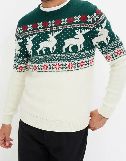SWETER W NORWESKI WZÓR