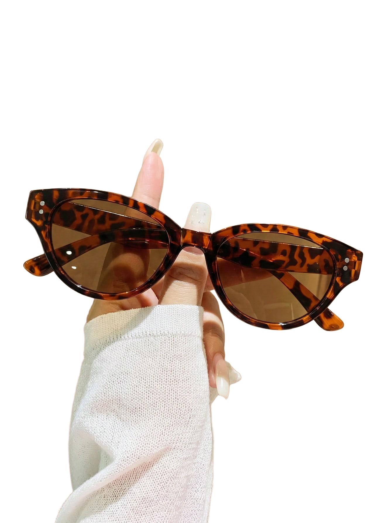okulary przeciwsłoneczne animal print 