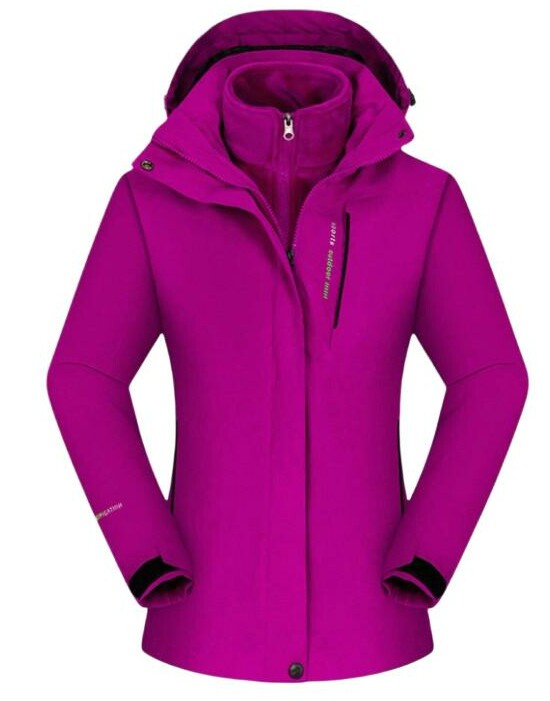 wodoodporna KURTKA outdoor Z POLAREM 2W1