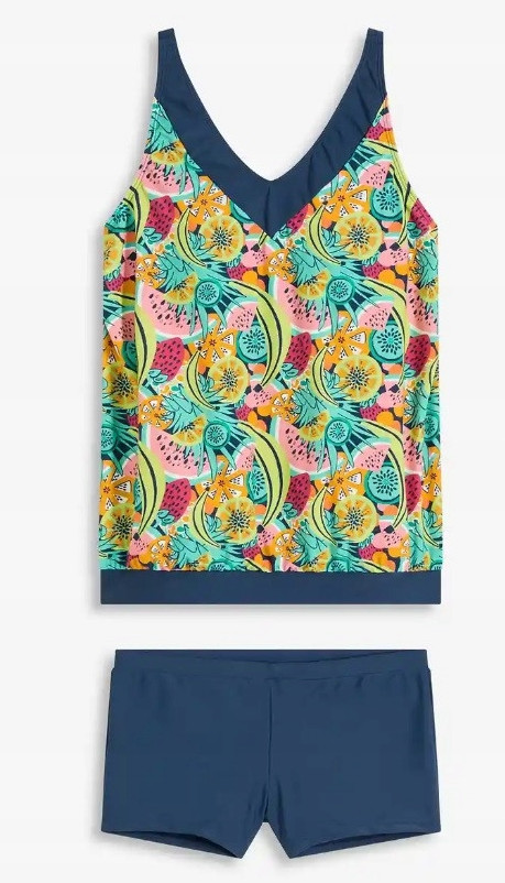 TANKINI DWUCZĘŚCIOWE ZE WZOREM