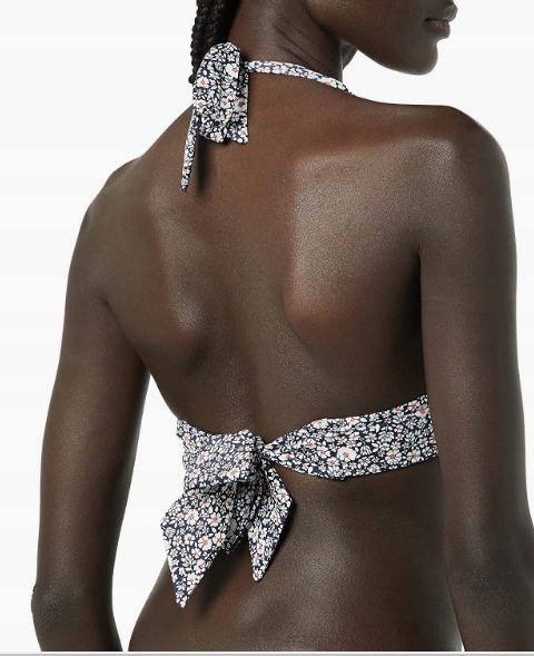 GÓRA OD BIKINI WZÓR KWIATY 