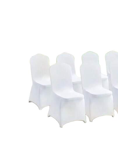 BIAŁE POKROWCE NA KRZESŁA 10-PACK