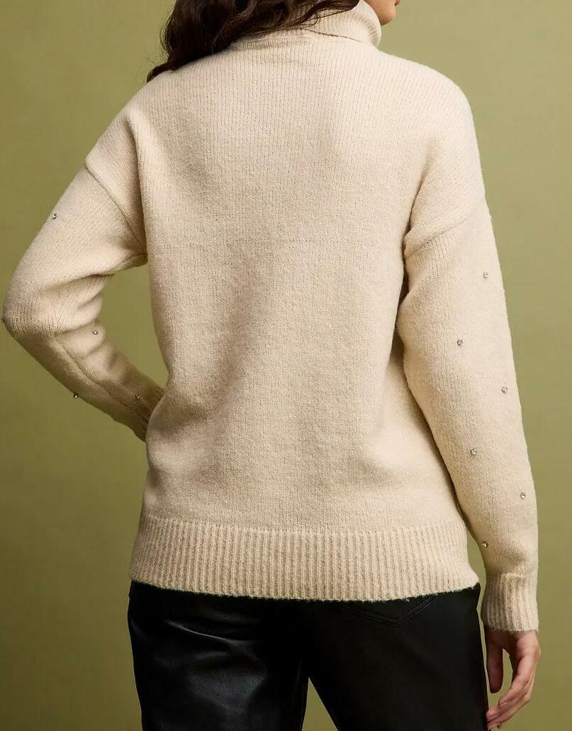SWETER GOLF Z CYRKONIAMI 