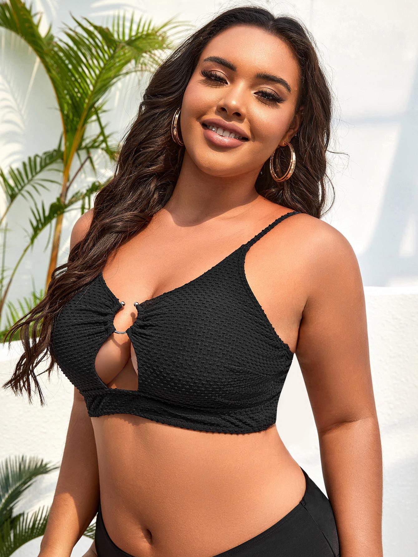 czarna góra od bikini