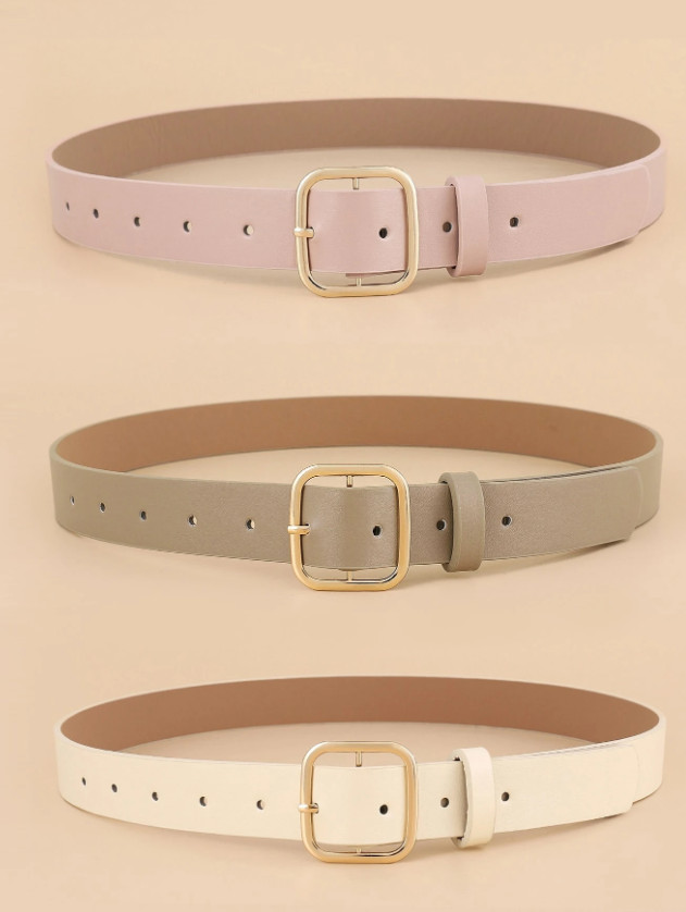 PASEK IMITACJA SKÓRY 3-PACK