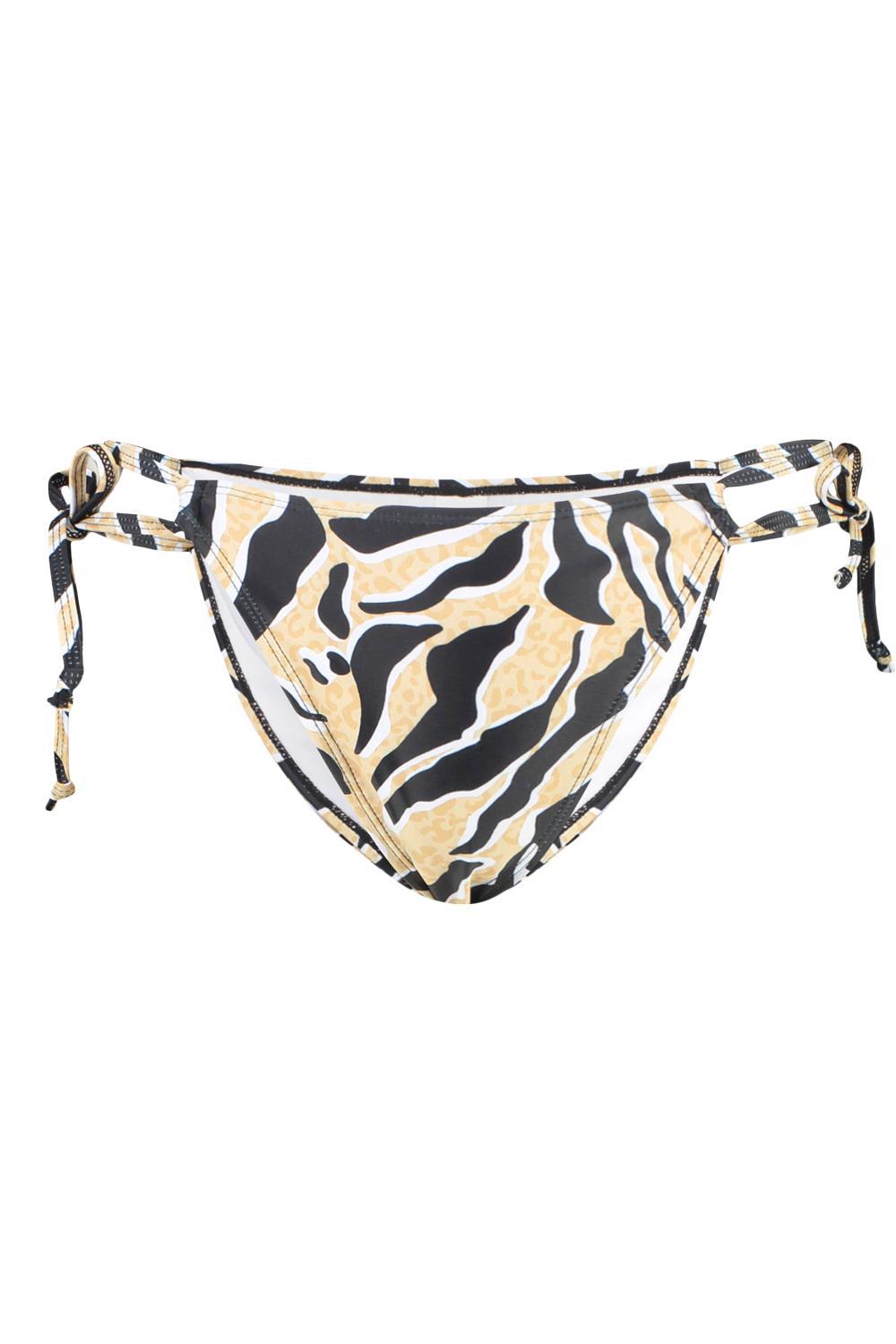 DÓŁ OD BIKINI ANIMAL PRINT