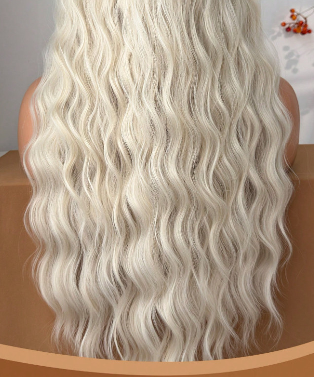 BLOND SYNTETYCZNE WŁOSY 