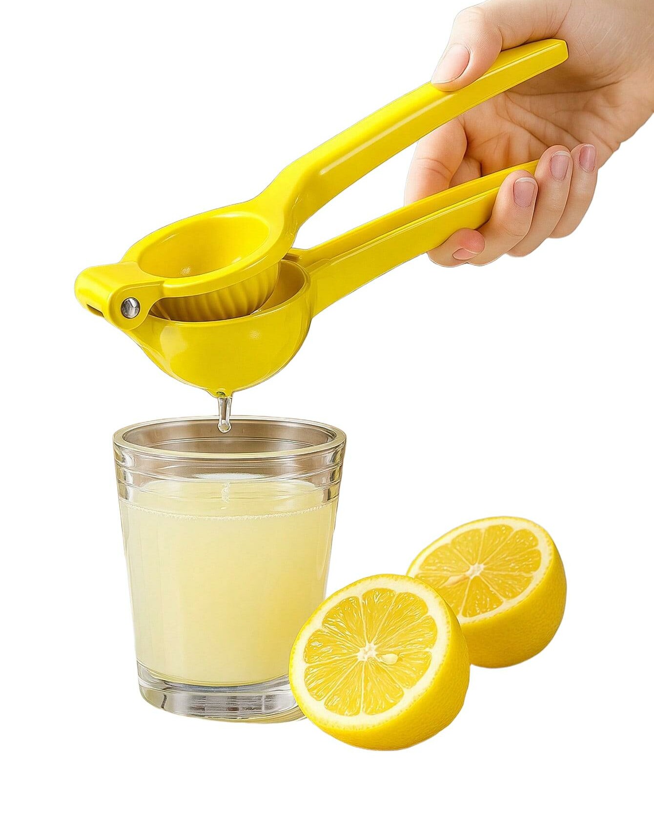 ŻÓŁTA WYCISKARKA DO OWOCÓW