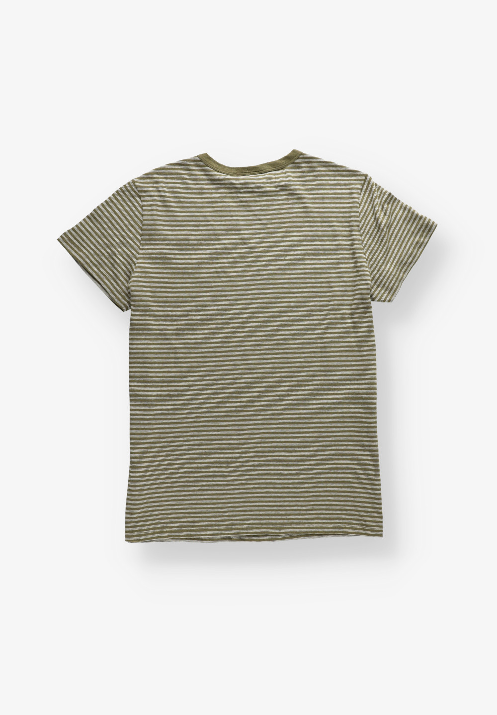 ZIELONY T-SHIRT PASKI KONTRAST