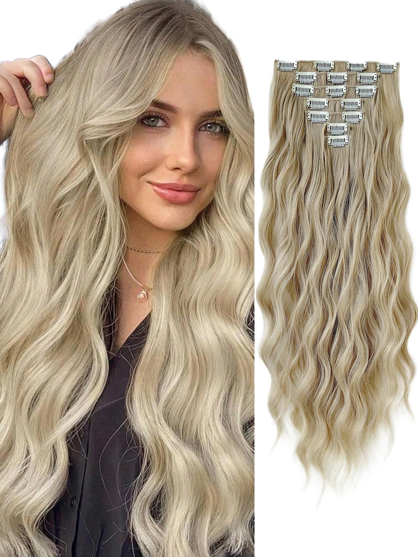 DOCZEPIANE BLOND WŁOSY