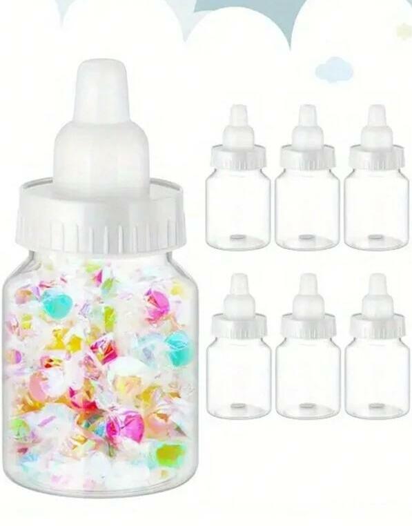 bezbarwne mini butelki 7-pack